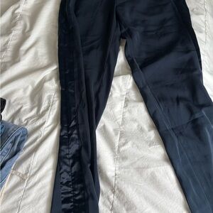 H&M Navy Blue Elastic Waist Pants